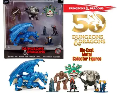 Figurine dungeons dragons nano metal gift set